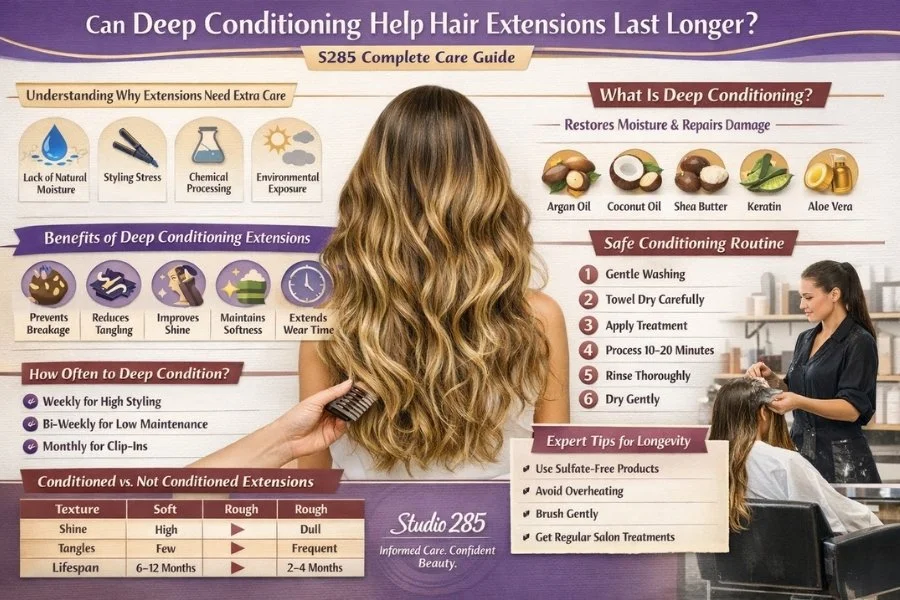 Deep Conditioning Treatment for Hair Extensions: Complete Care Guide