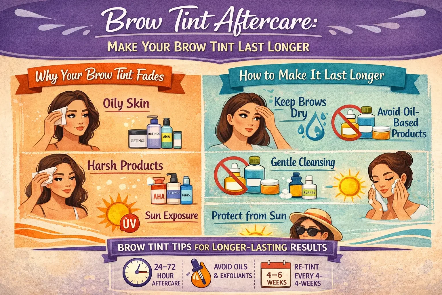 Why Your Brow Tint Fades So Fast (And How to Make It Last Longer