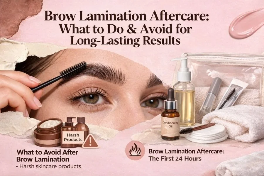 Brow Lamination Aftercare: What to Do &amp; Avoid for Long-Lasting Results