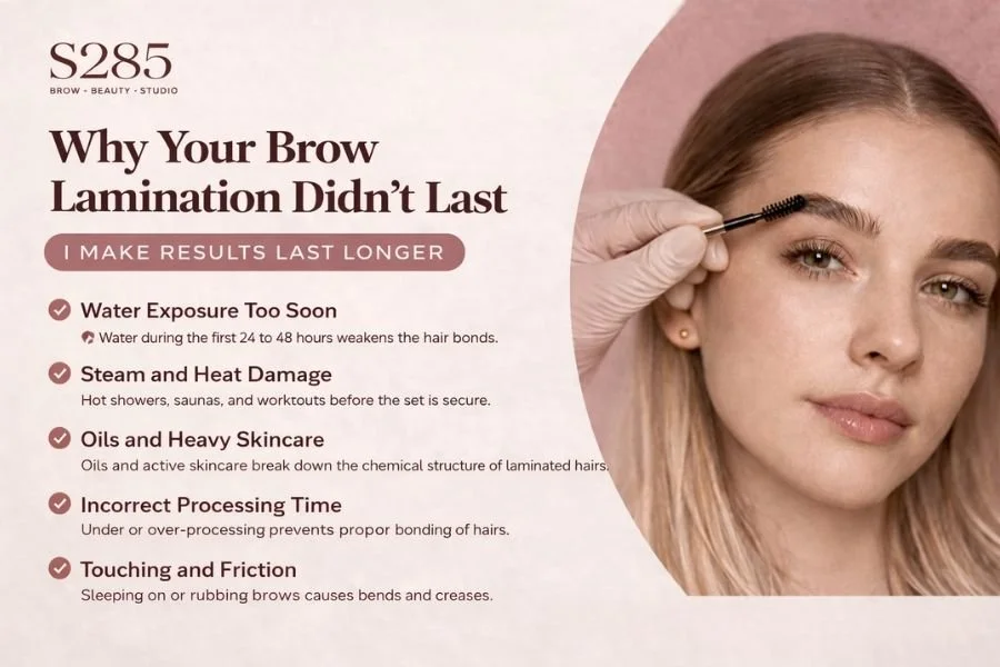 Why Your Brow Lamination Didn’t Last 