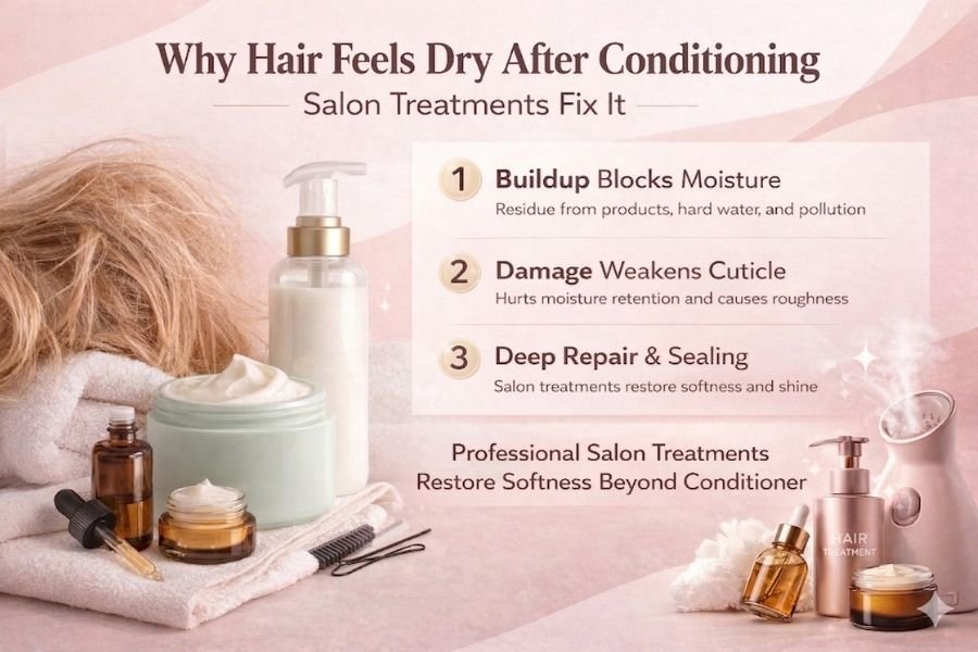 Why Hair Feels Dry After Conditioning | Fix It