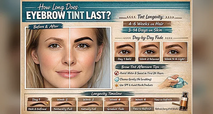 How Long Does Eyebrow Tint Last, and How to Maintain It?