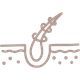 A stylized illustration of a cat stretching, with a long, curved tail and minimalist background.
