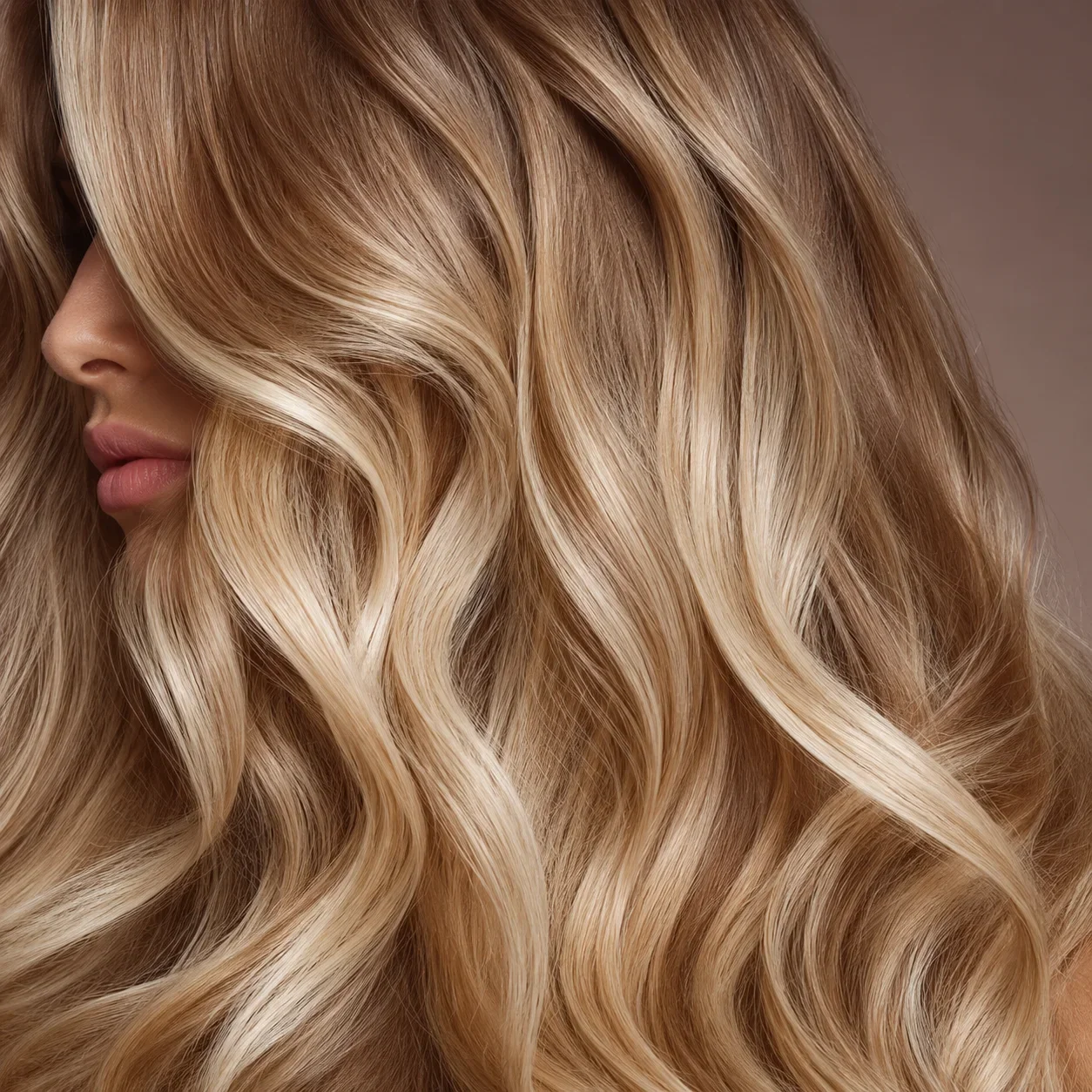 Studio285 hairstylist performing Full Foils, Full Blonding, and Foilage techniques on long blonde hair to create a bright, dimensional blonde transformation.