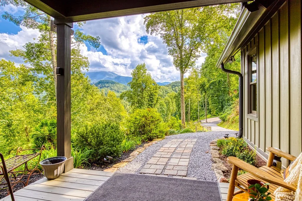 Living Color Cabin walkway. 