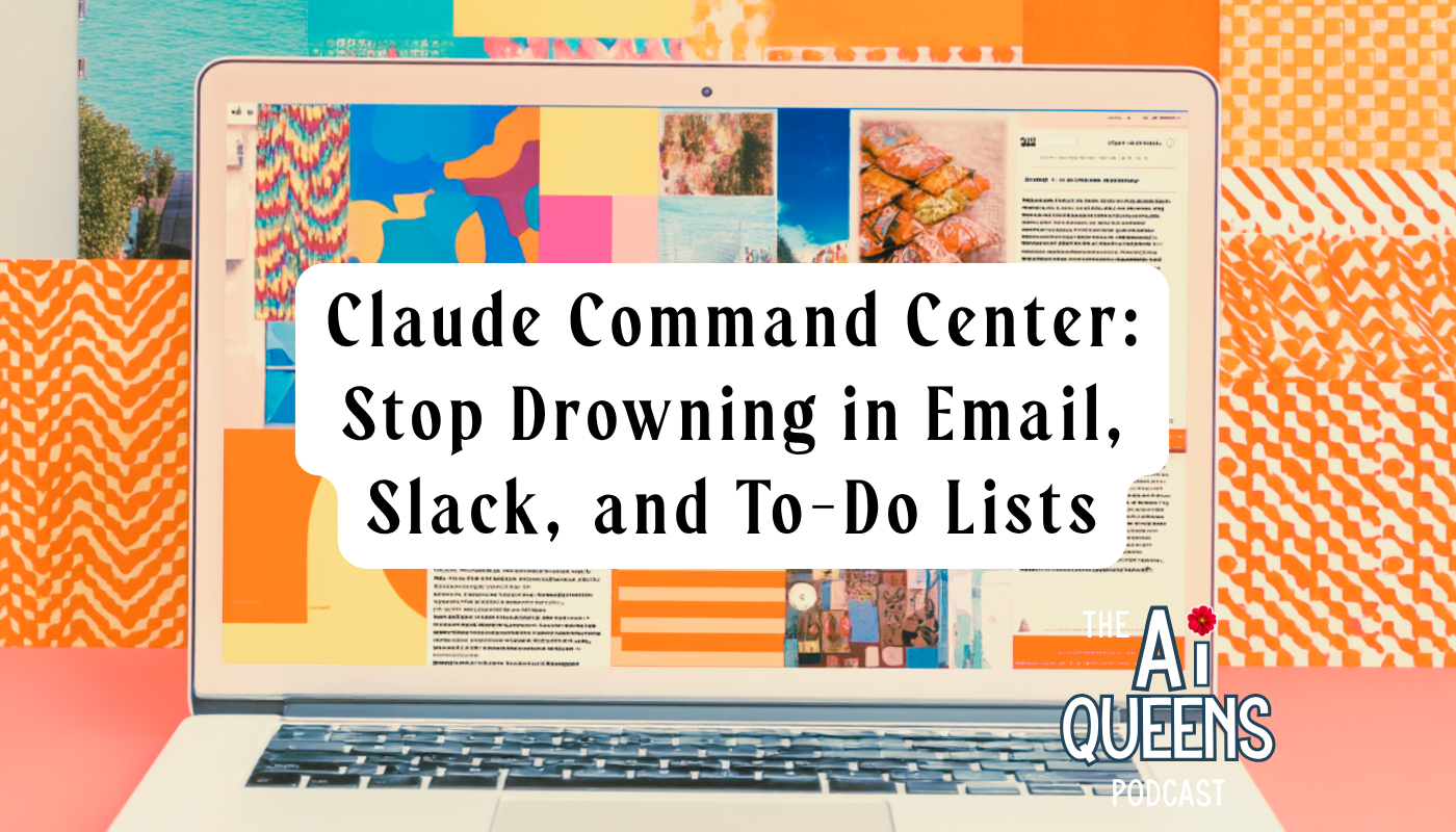 Claude Command Center: Stop Drowning in Email, Slack, and To-Do Lists