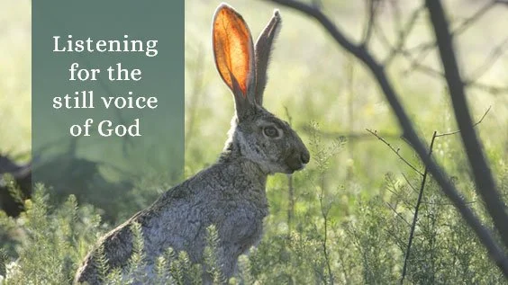 Listening for the Still Voice of God