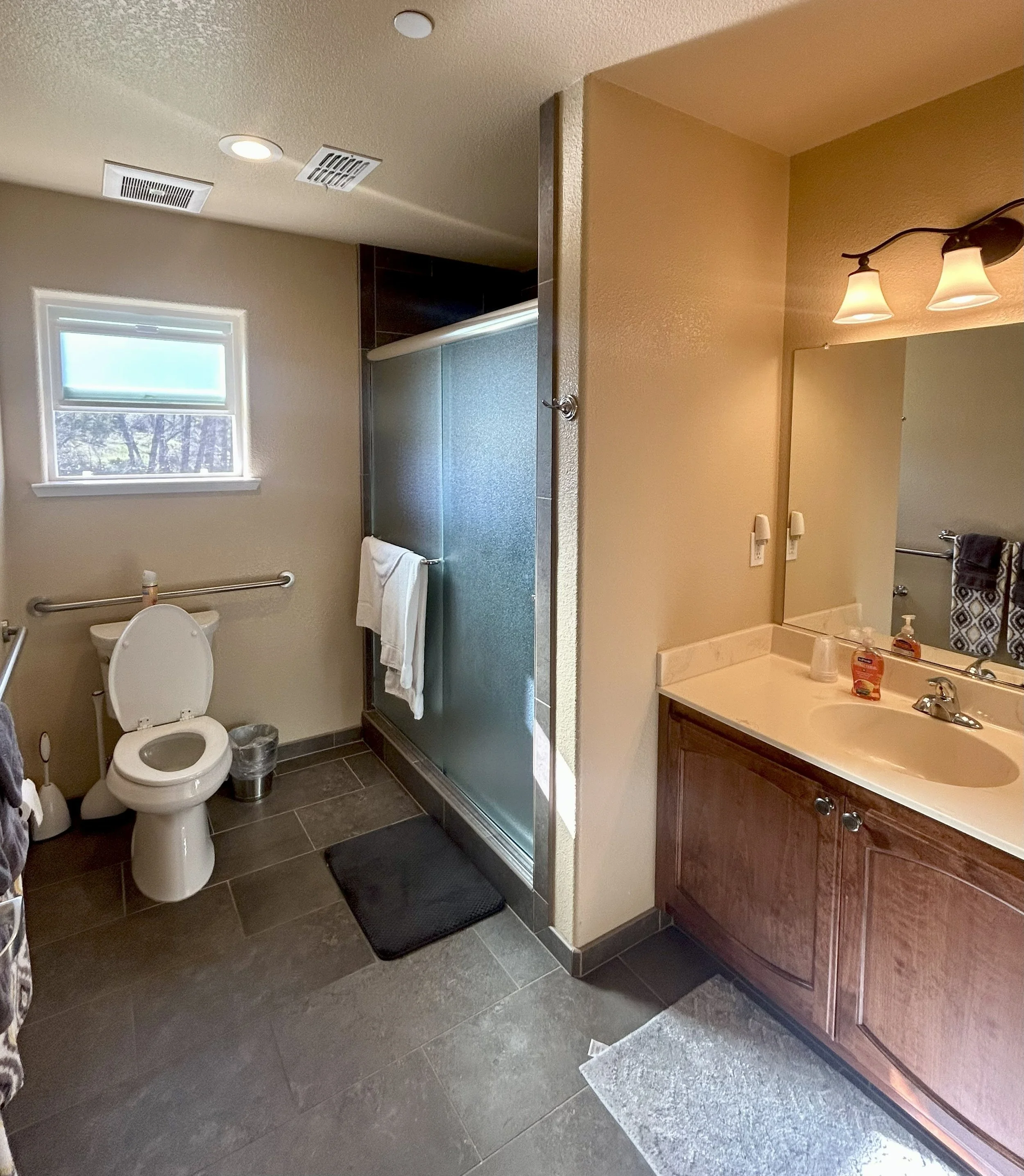 Private Bathroom.