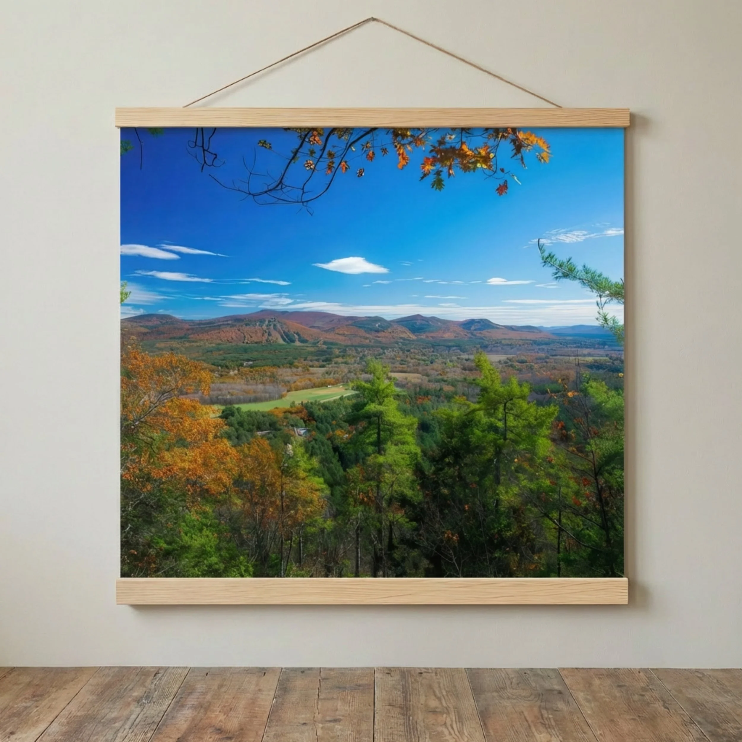 Peaked Mountain Lookout - Poster With Hanger 2.jpg