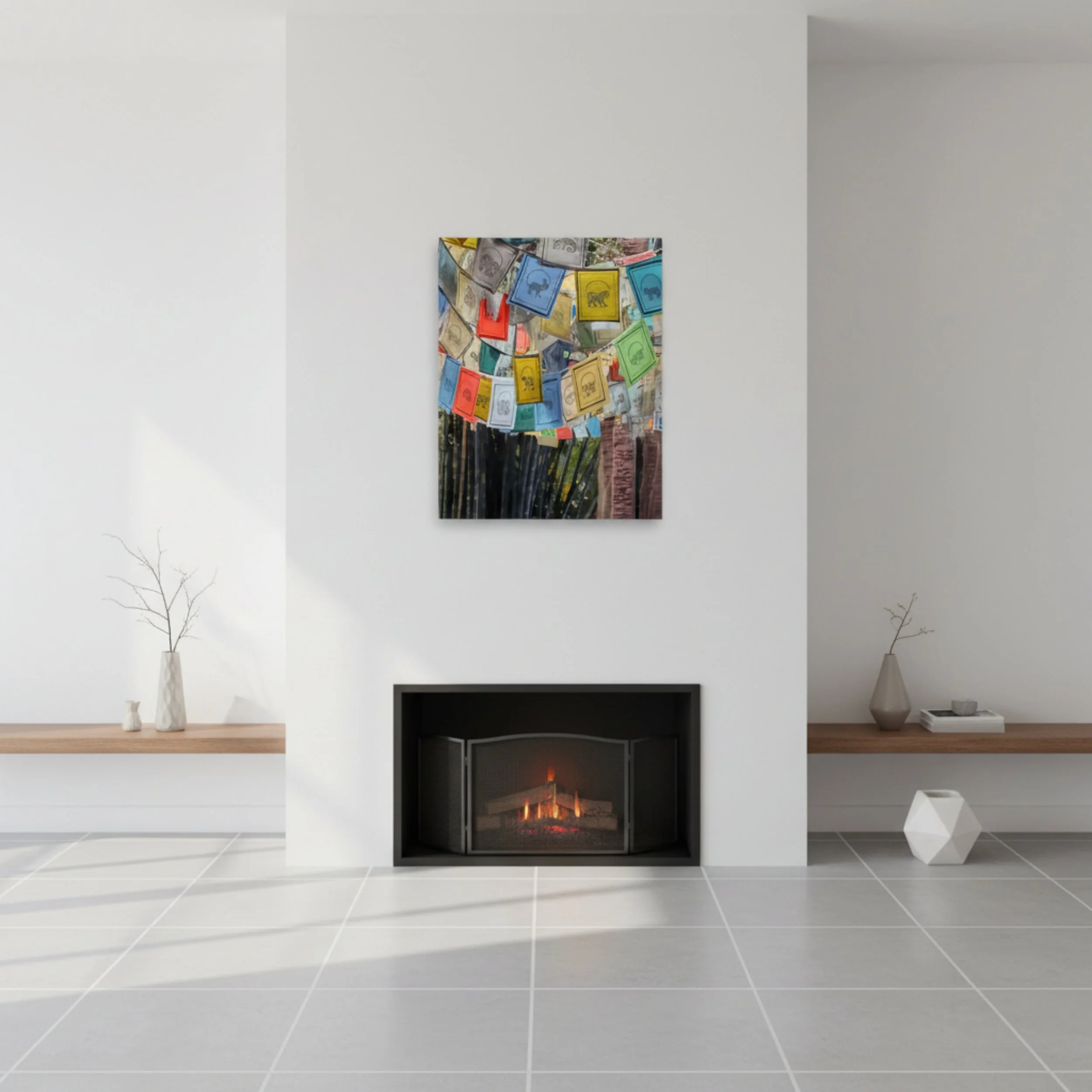 Tibetan Prayer Flags - Metal - Set 2.jpg