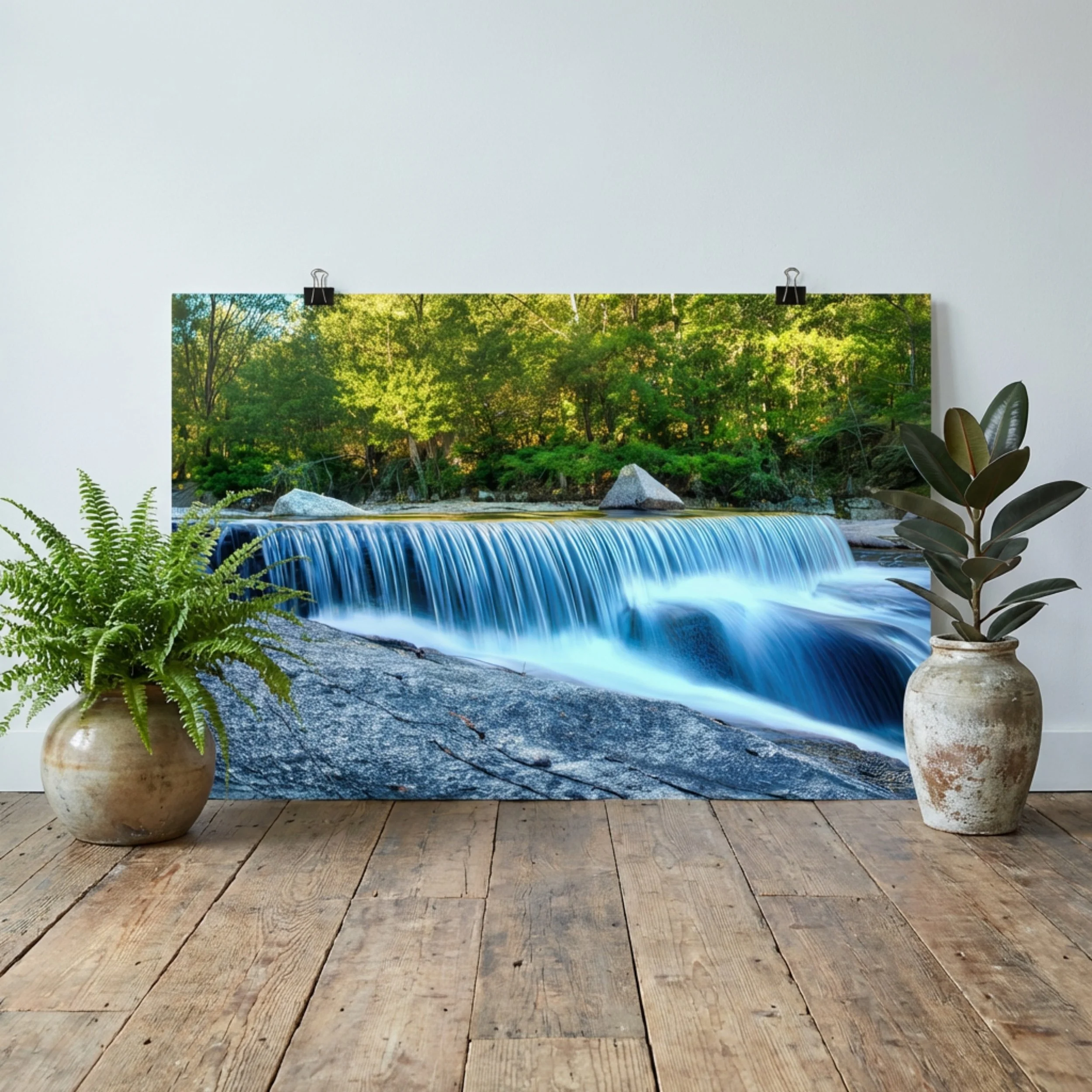 Jackson Waterfall - Poster Wall Art - Waterfall Wall Art