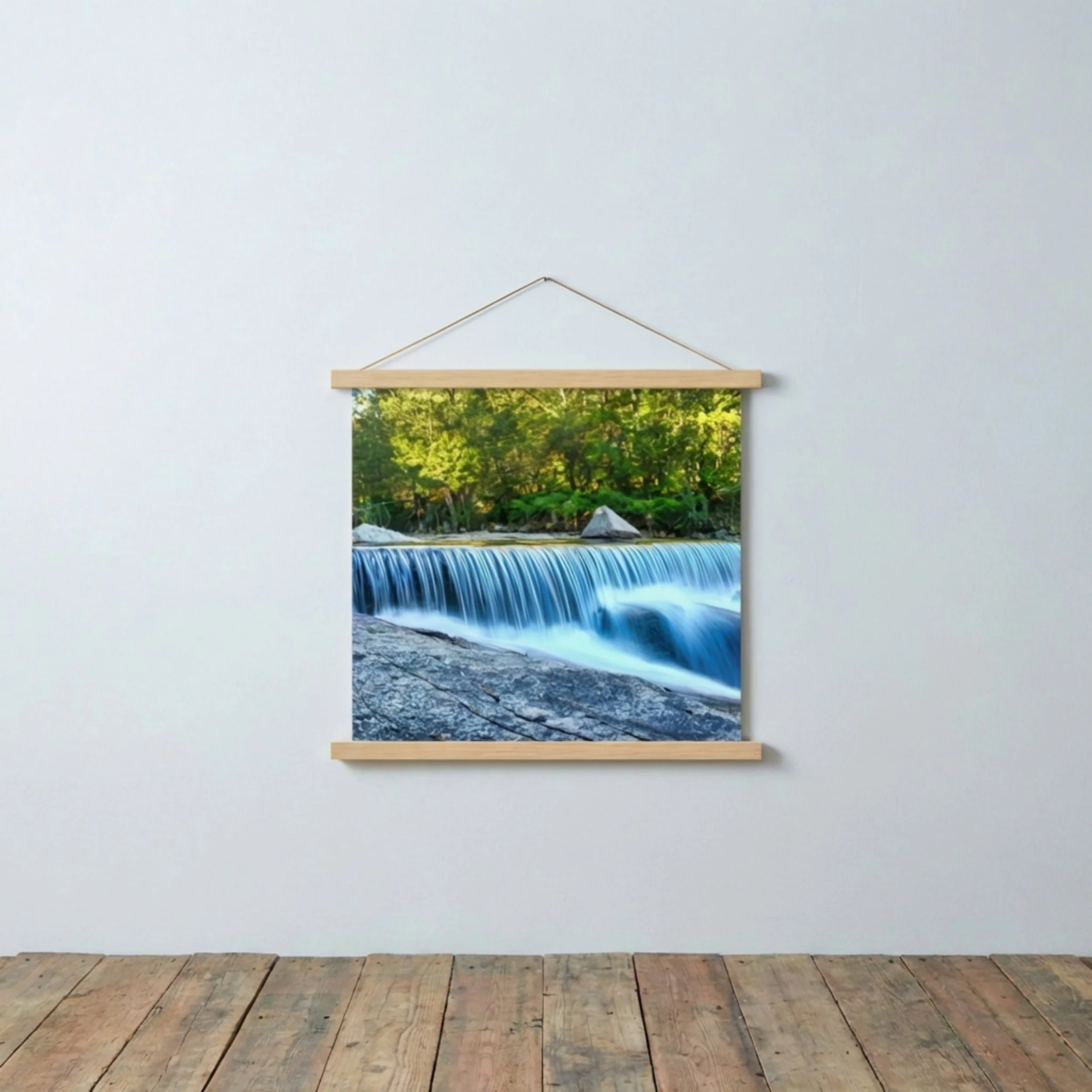 Jackson Waterfall - Poster With Hanger 2.jpg