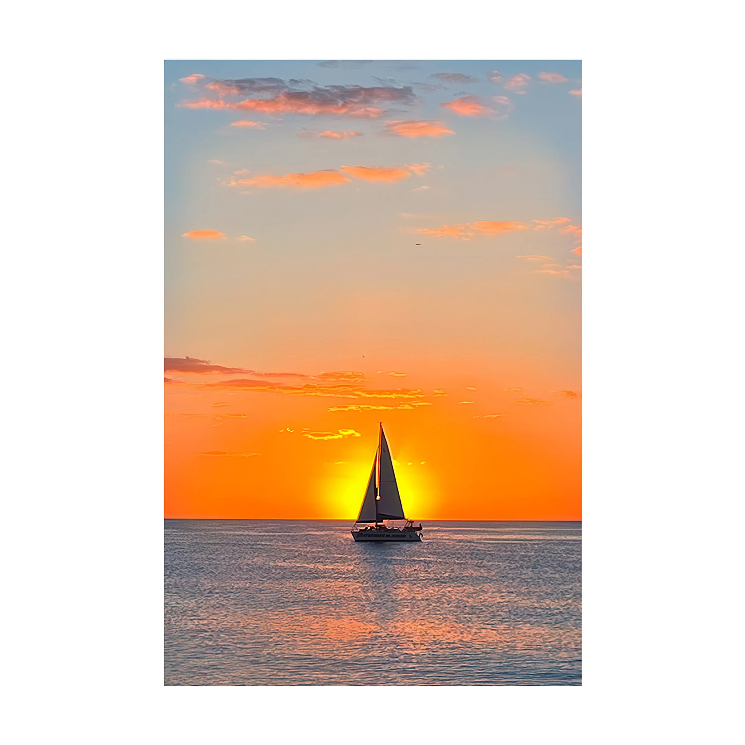 NOKOMIS SUNSET - Canvas Print - Serenity at Sundown