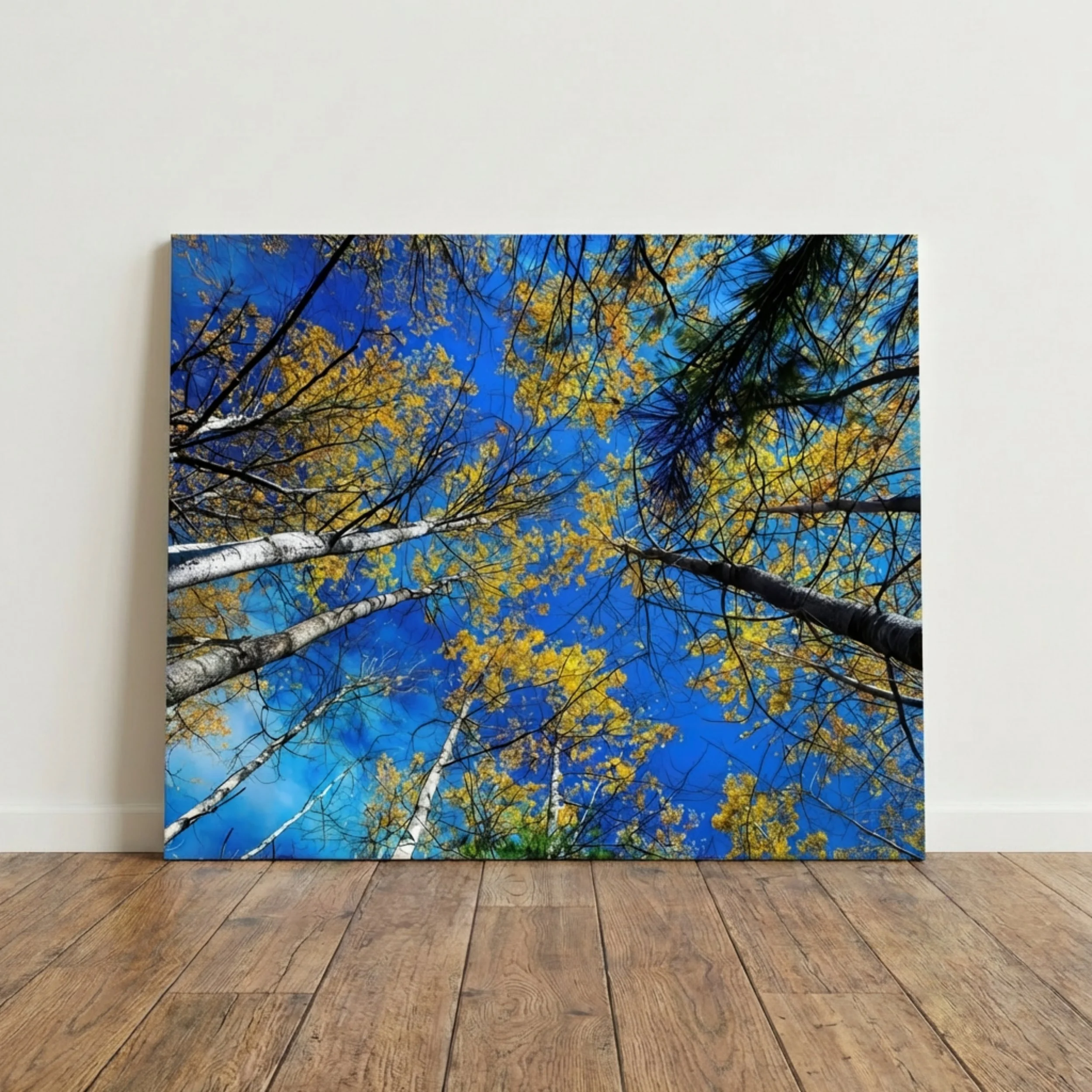 Birches in Autumn - Poster 2.jpg