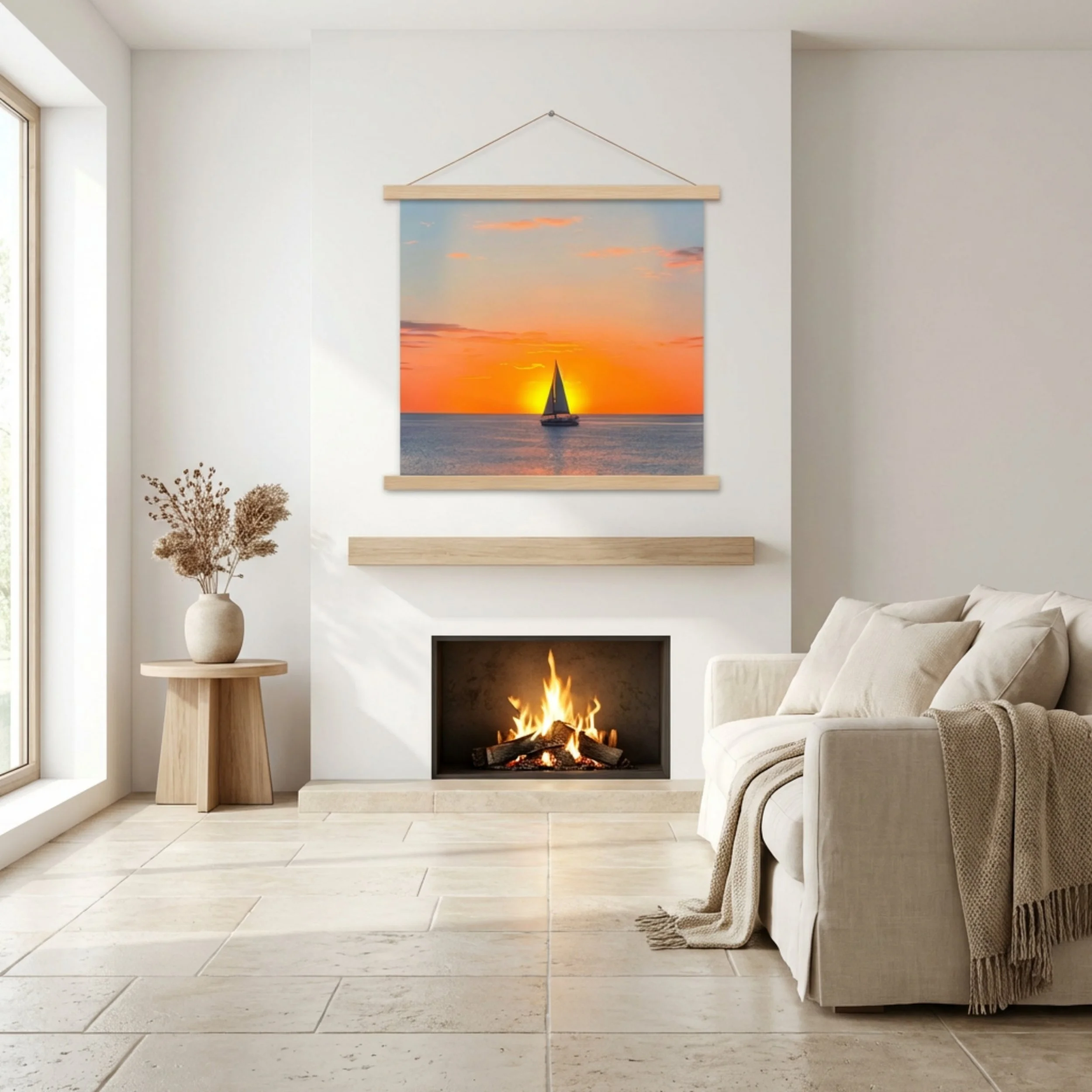 Nokomis Sunset - Poster With Hanger - Set 2.jpg