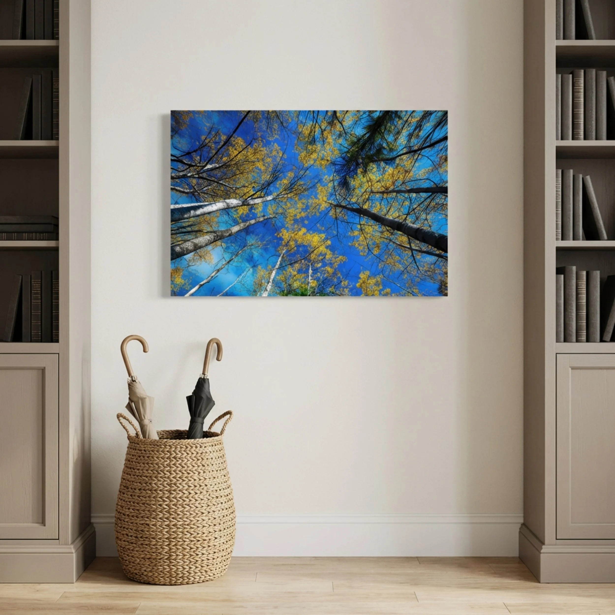 Birches in Autumn - Poster 3.jpg