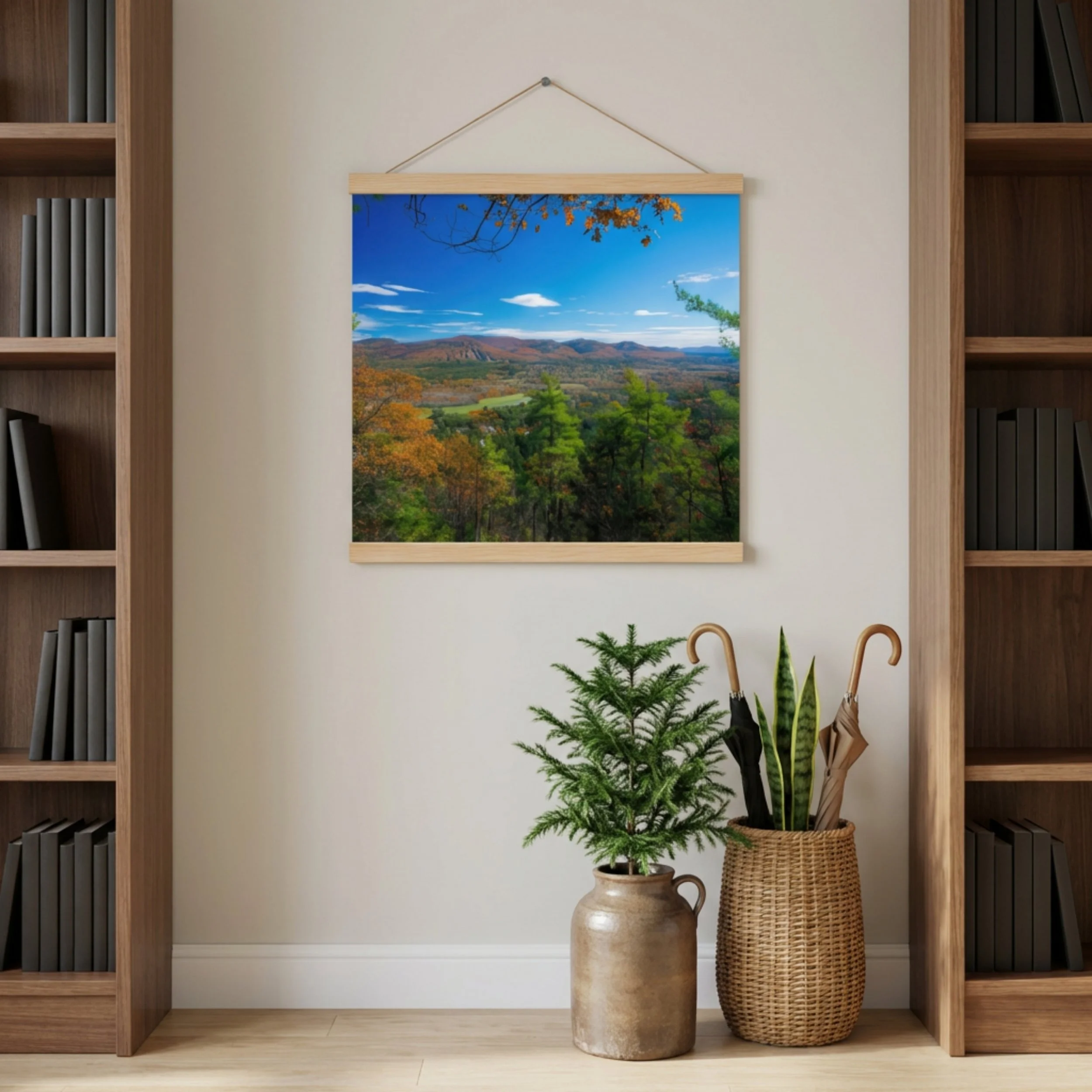 Peaked Mountain Lookout - Poster With Hanger 3.jpg