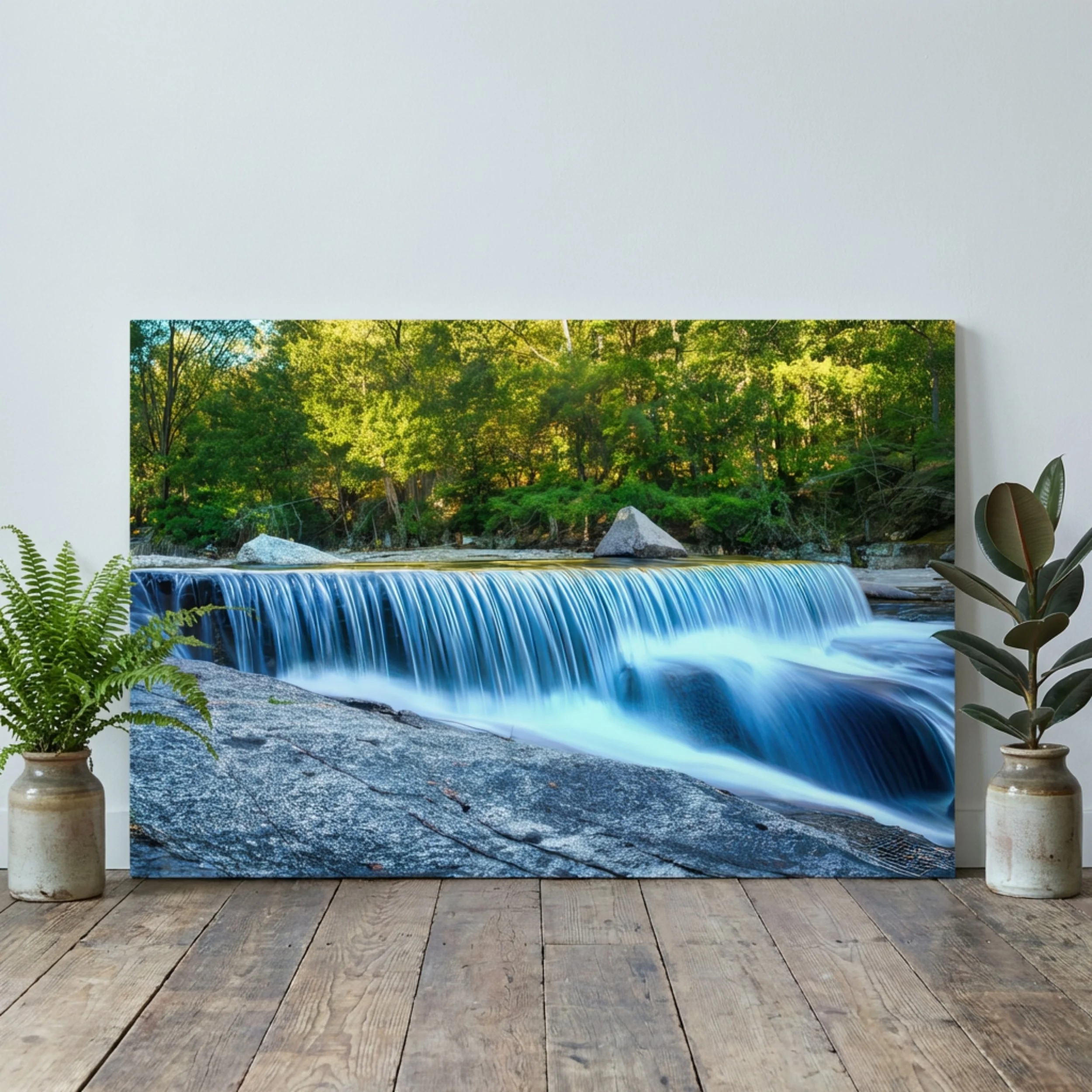 Jackson Waterfall - Metal Print - Waterfall Wall Art