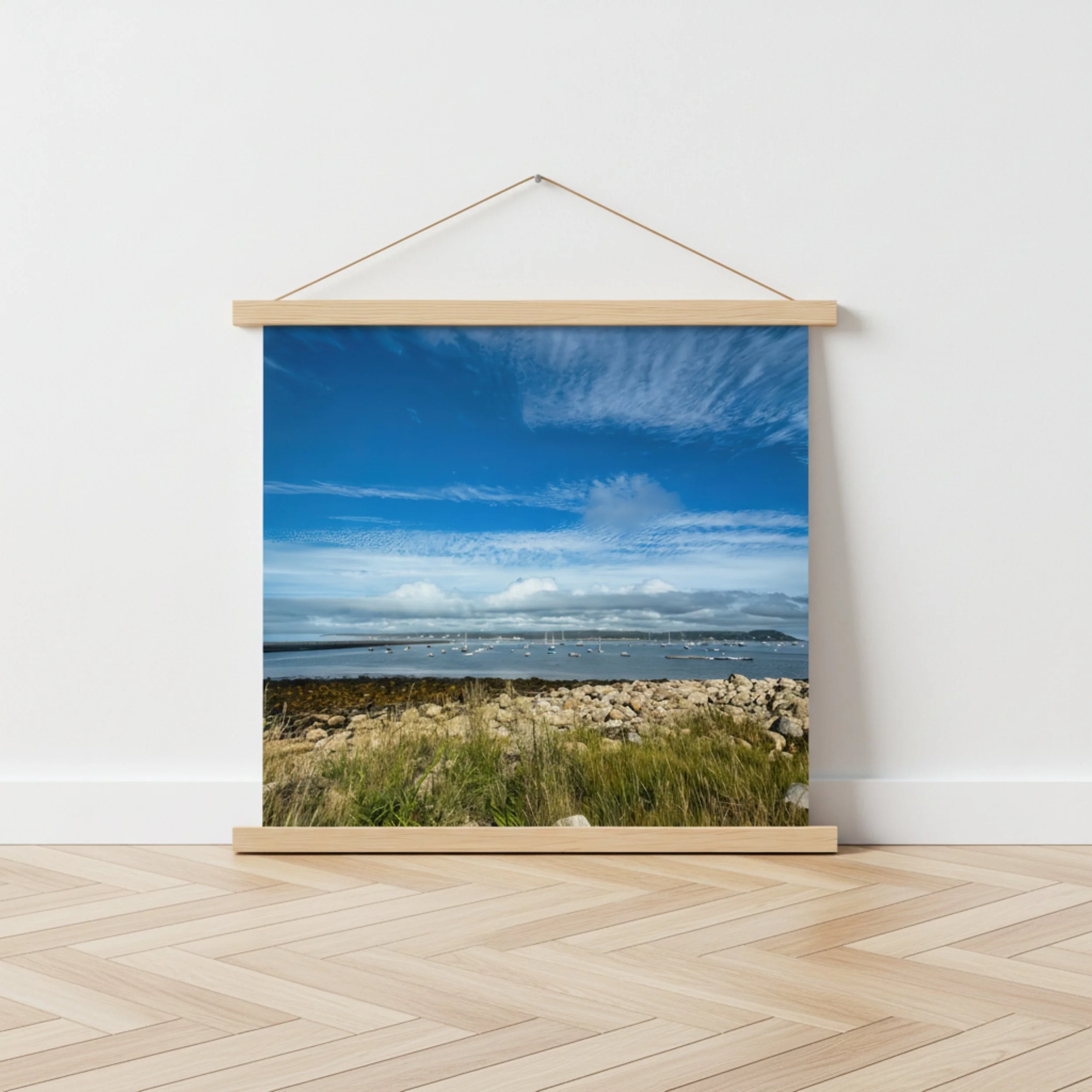 Gloucester Harbor - Poster With Hanger - Hero.jpg