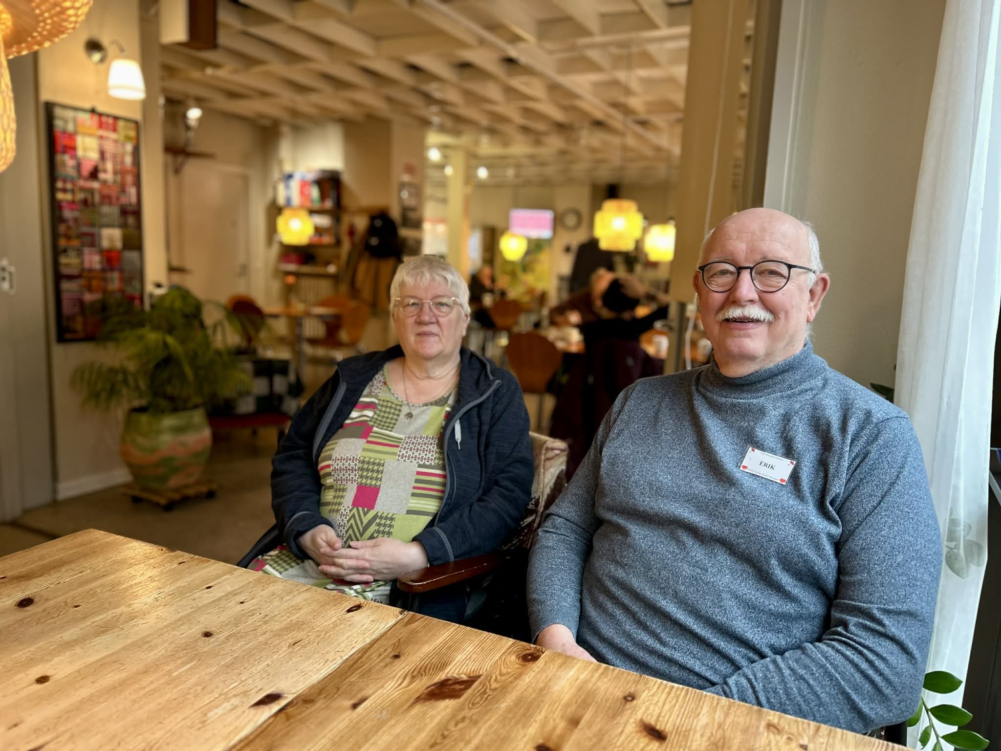 Tina og Erik fra Café Paraplyen