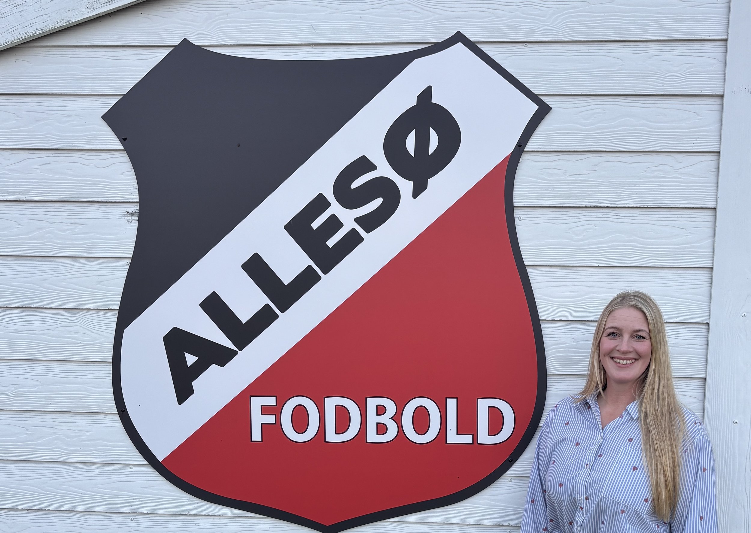 Marlene fra Allesø Fodbold