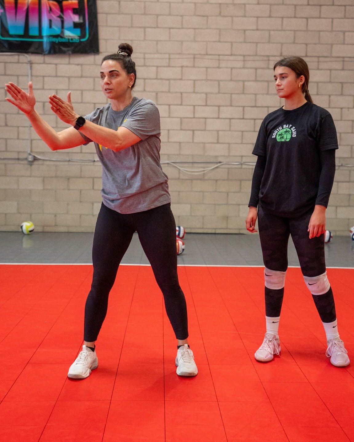 Repping it out with Coach Nicole

With over 10 years of experience coaching club volleyball and a collegiate libero career at IPFW, Coach Nicole knows what it takes to dig deep and play smart 🧠

Whether you&rsquo;re trying to improve your passing or