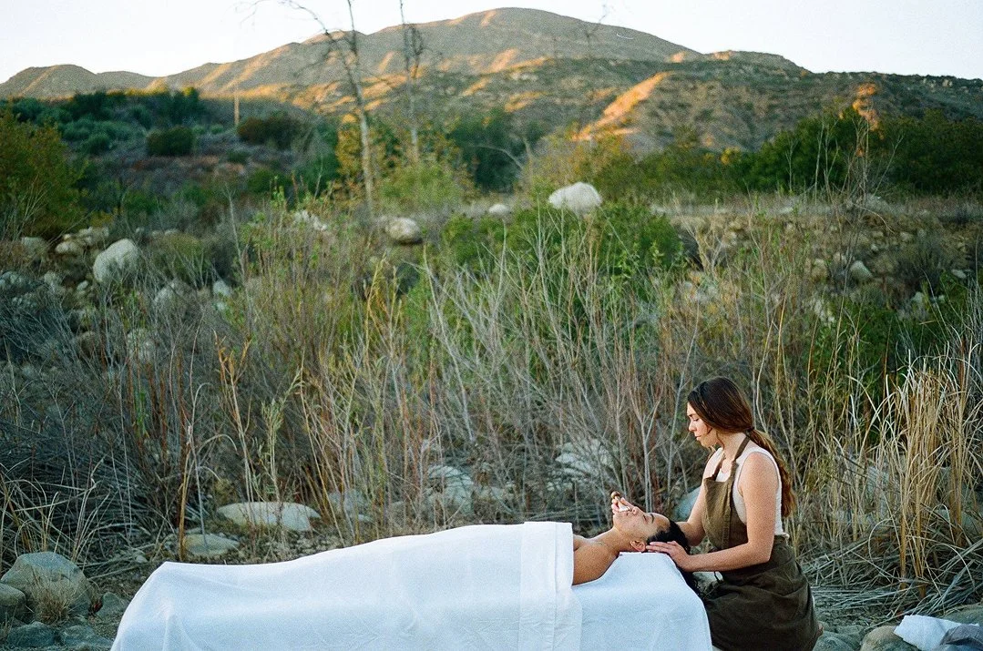 Mobile facial services and in-home spa treatments in Ojai for weddings and events