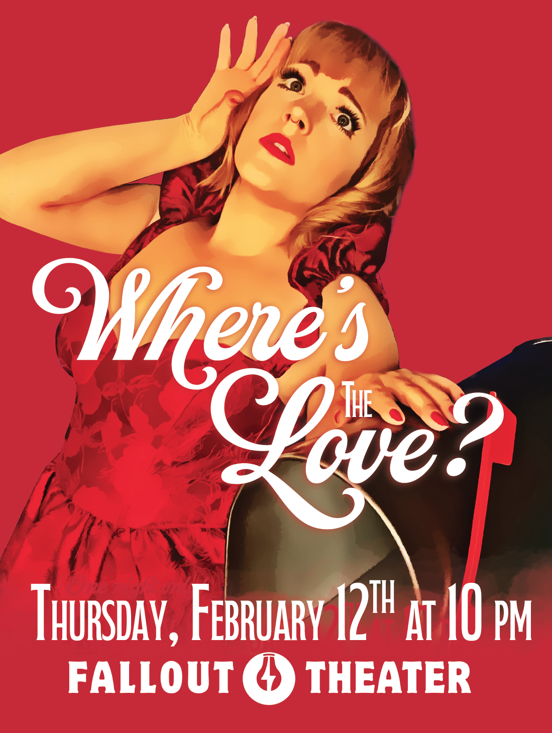Mimi Meier presents "Where is the Love?" at Fallout Theater, Austin, TX