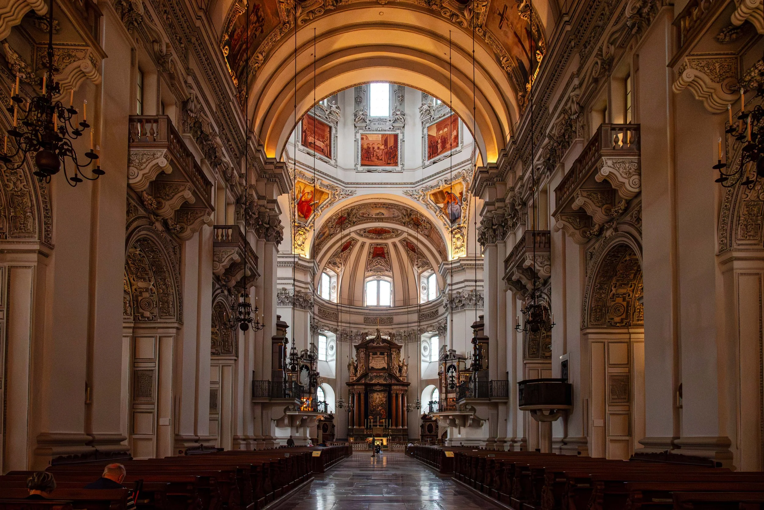 "Heaven Beckons Through Arches" | Salzburg Cathedral, Austria (2024)