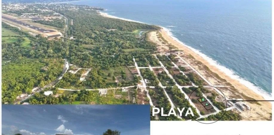 Terrenos frente al mar - Puerto Escondido, Oaxaca - Propiedad Privada