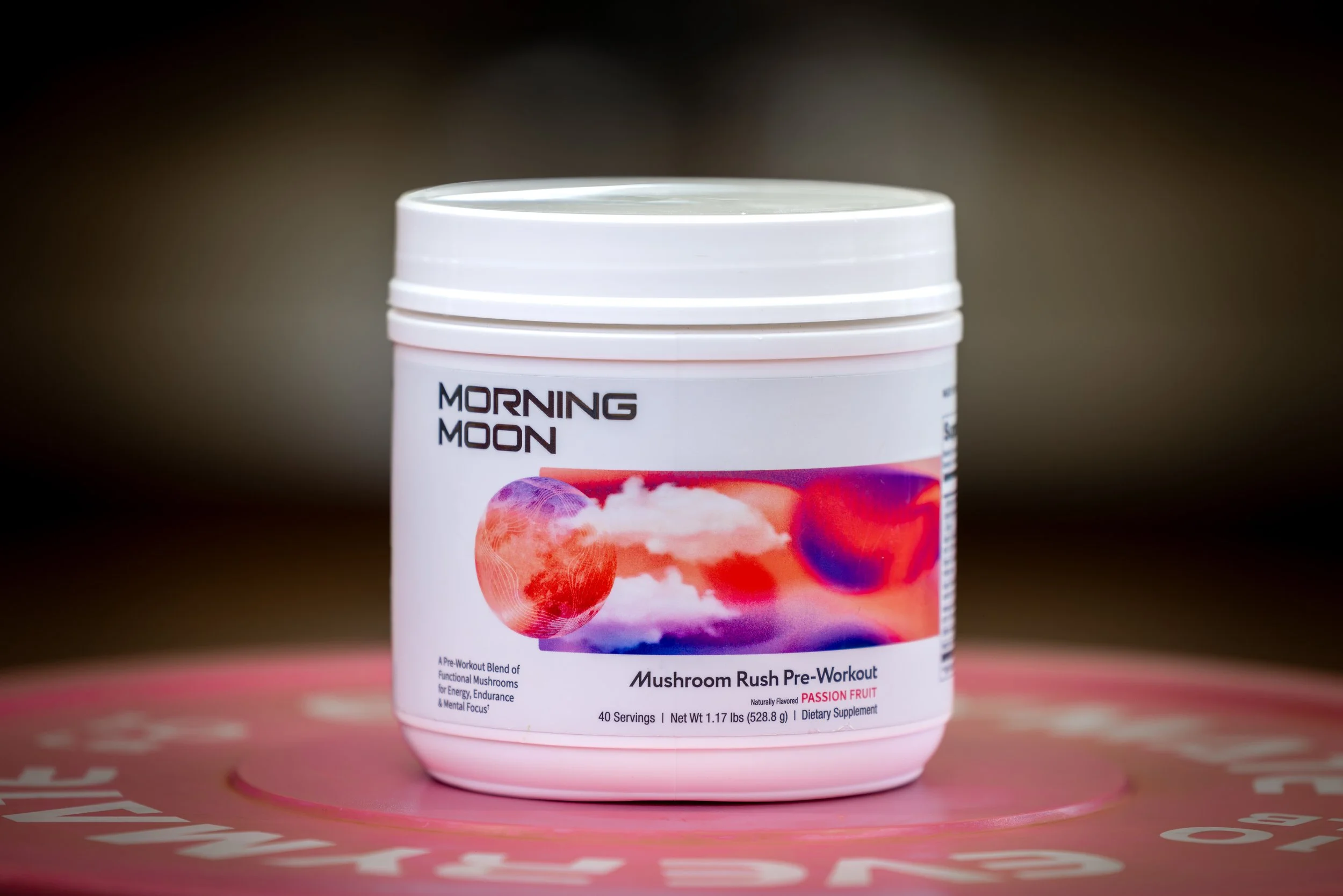 Mushroom Rush Pre-Workout: Passion Fruit