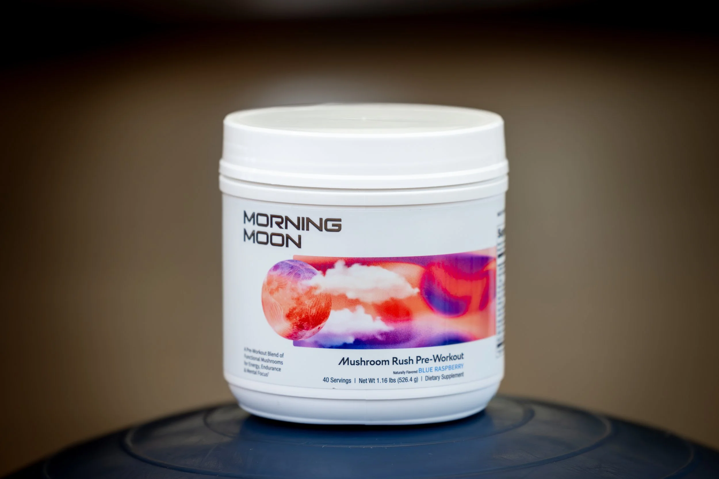 Mushroom Rush Pre-Workout: Blue Raspberry