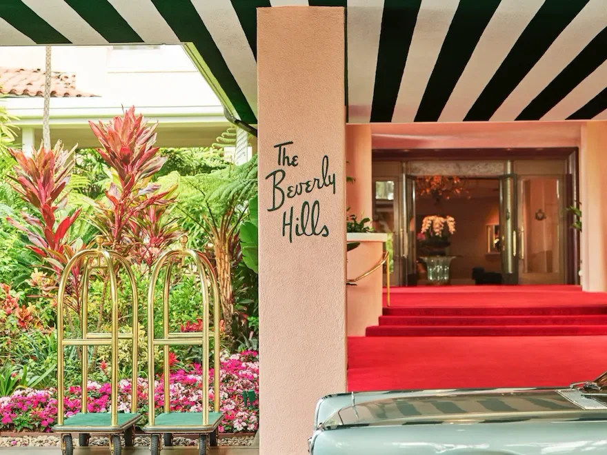 The Beverly Hills Hotel Dorchester Collection exterior