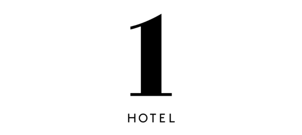 1 Hotels luxury lifestyle hotel brand logo