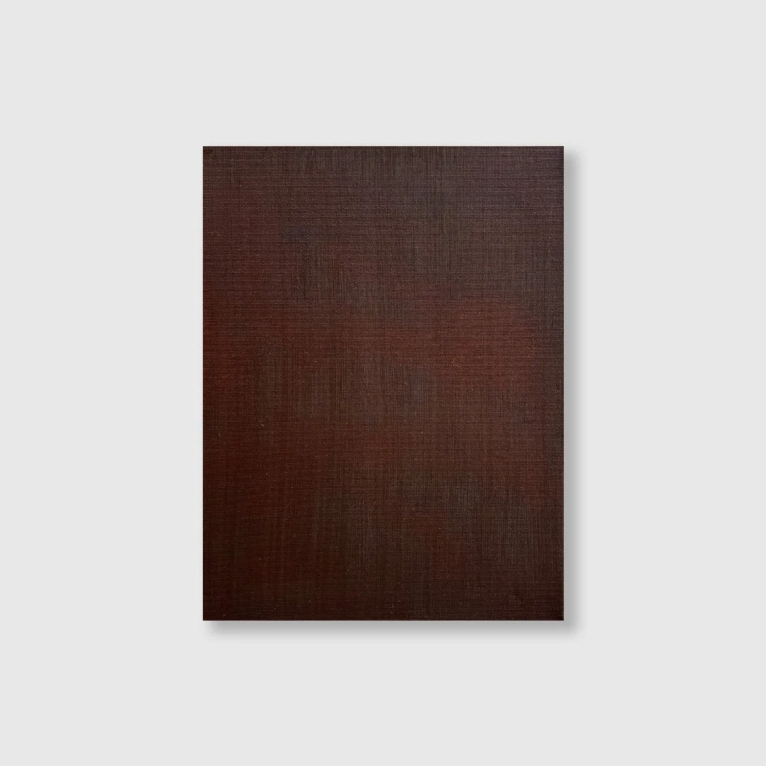 untitled (umber 01) 
Oil on canvas 
35 × 27 cm / 13.8 × 10.6in 
2026