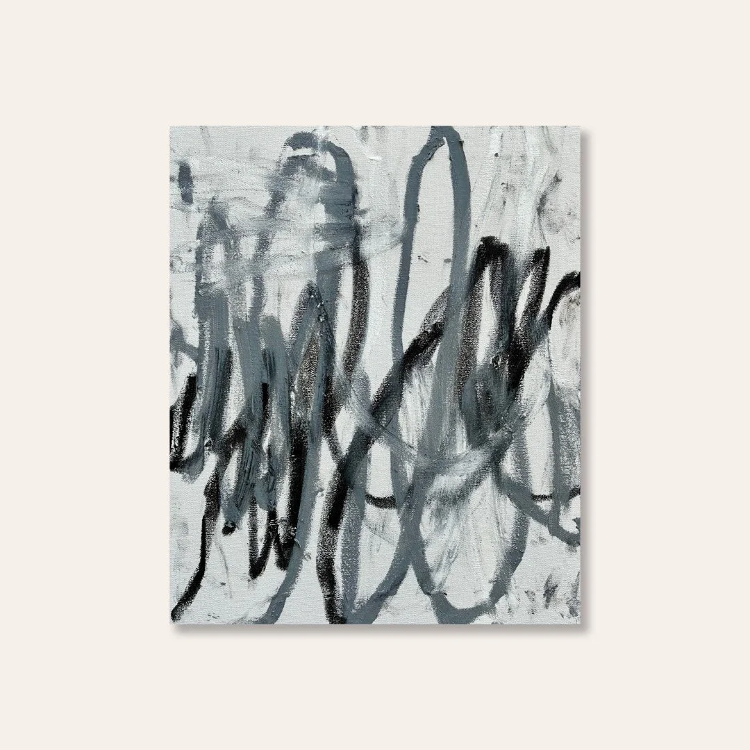 Script, No. 05, 2026
Oil on canvas
38 × 46 cm
Signed and dated on verso
