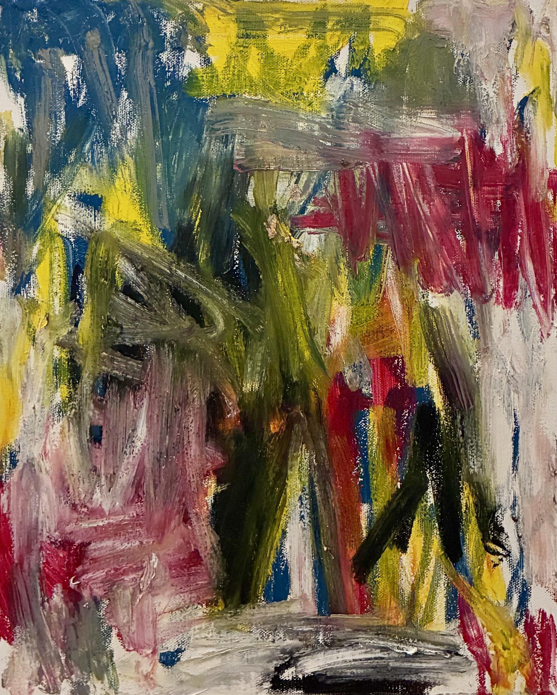 //Where the Noise Learns to Breathe//
oil on canvas
33x41cm / 13x16in, 2025