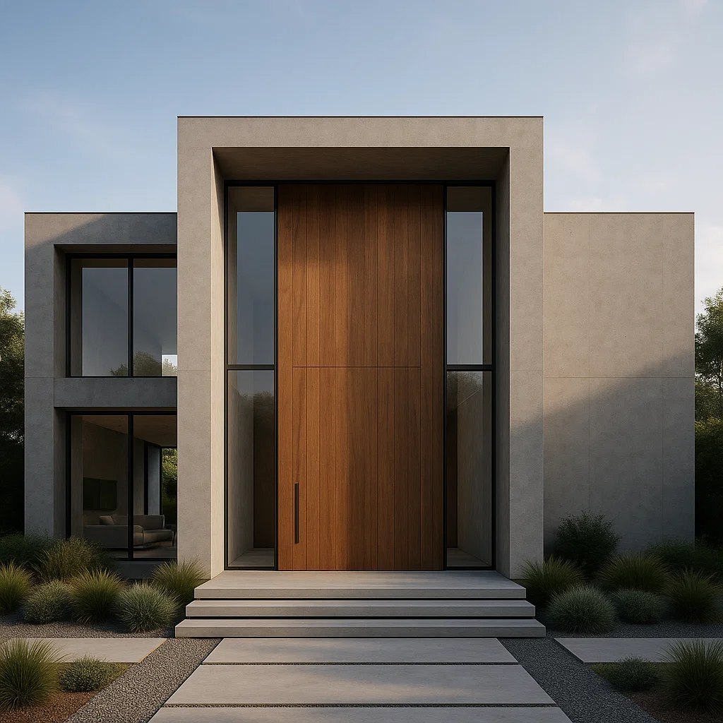 The Rise of Pivot-Hinged Tall Entrance Doors in Modern Architecture.