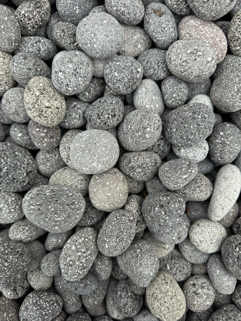 Wholesale Black Lava Pacific stone with porous charcoal texture