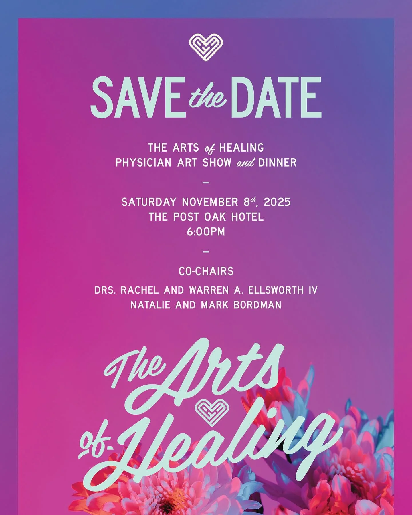 Get ready for a spectacular evening of art and philanthropy! 🎨🖌️ Join us for the Fall Physician Art Show and Gala on November 8th, 2025, as we showcase the incredible talents of 20 physicians from the Houston medical community. All proceeds benefit