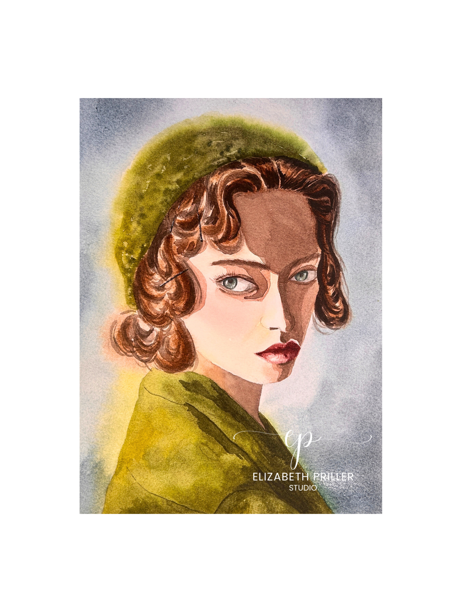 Victory Woman - Original Watercolor 9x12