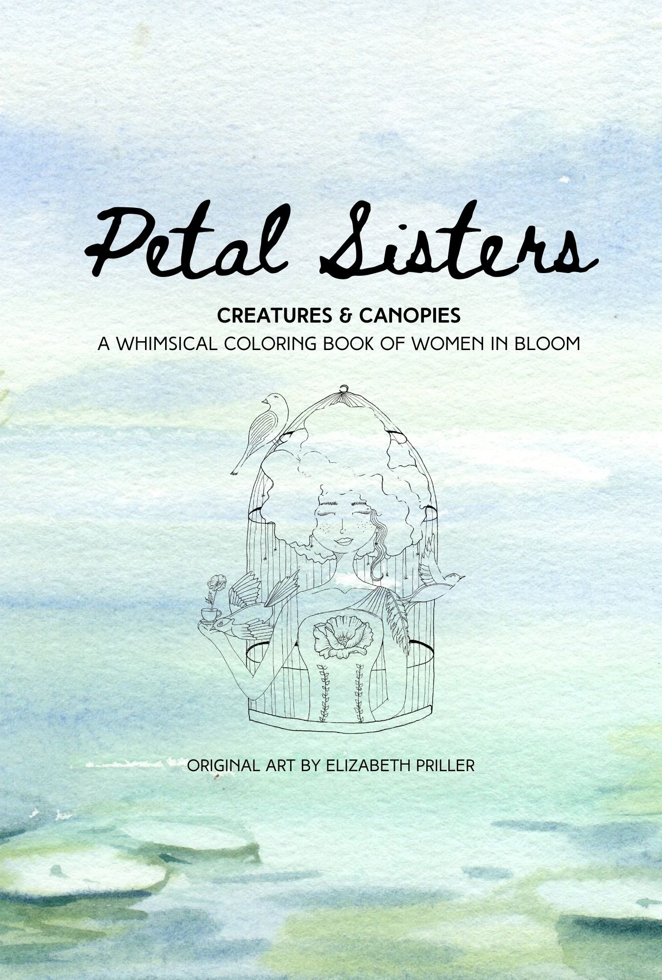 PRE-ORDER Autographed Copy: Petal Sisters Coloring Book (Edition 2: Creatures & Canopies)