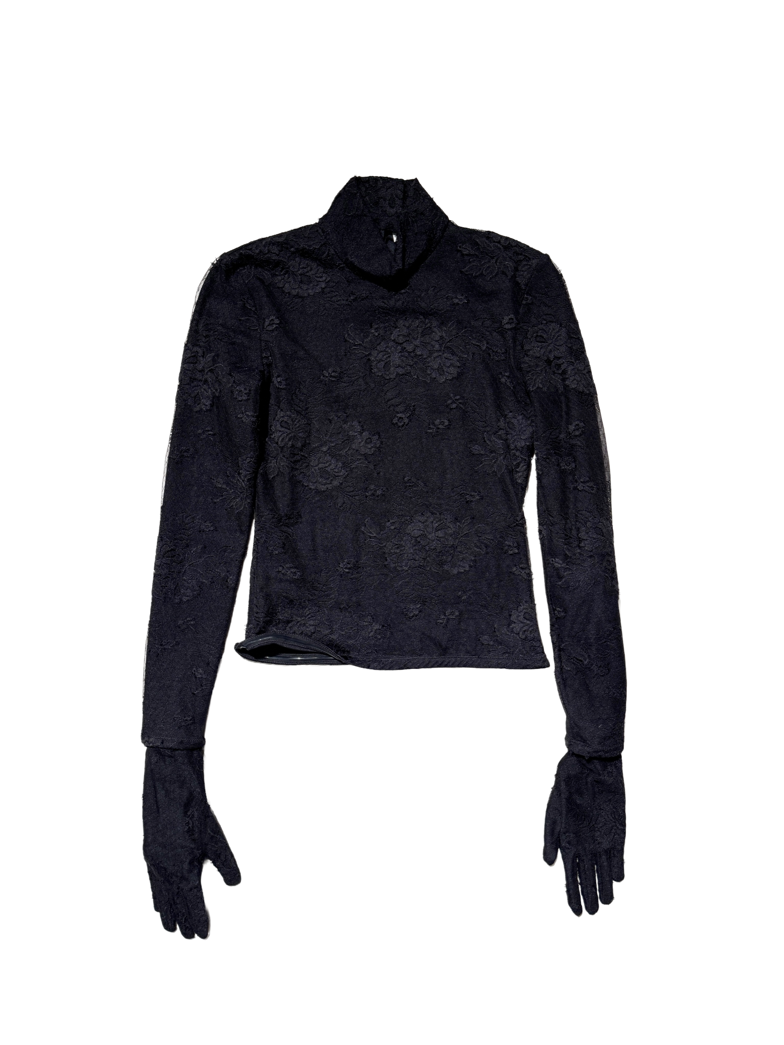 Balenciaga by Demna Gvasalia AW 2022 Lace Glove Top
