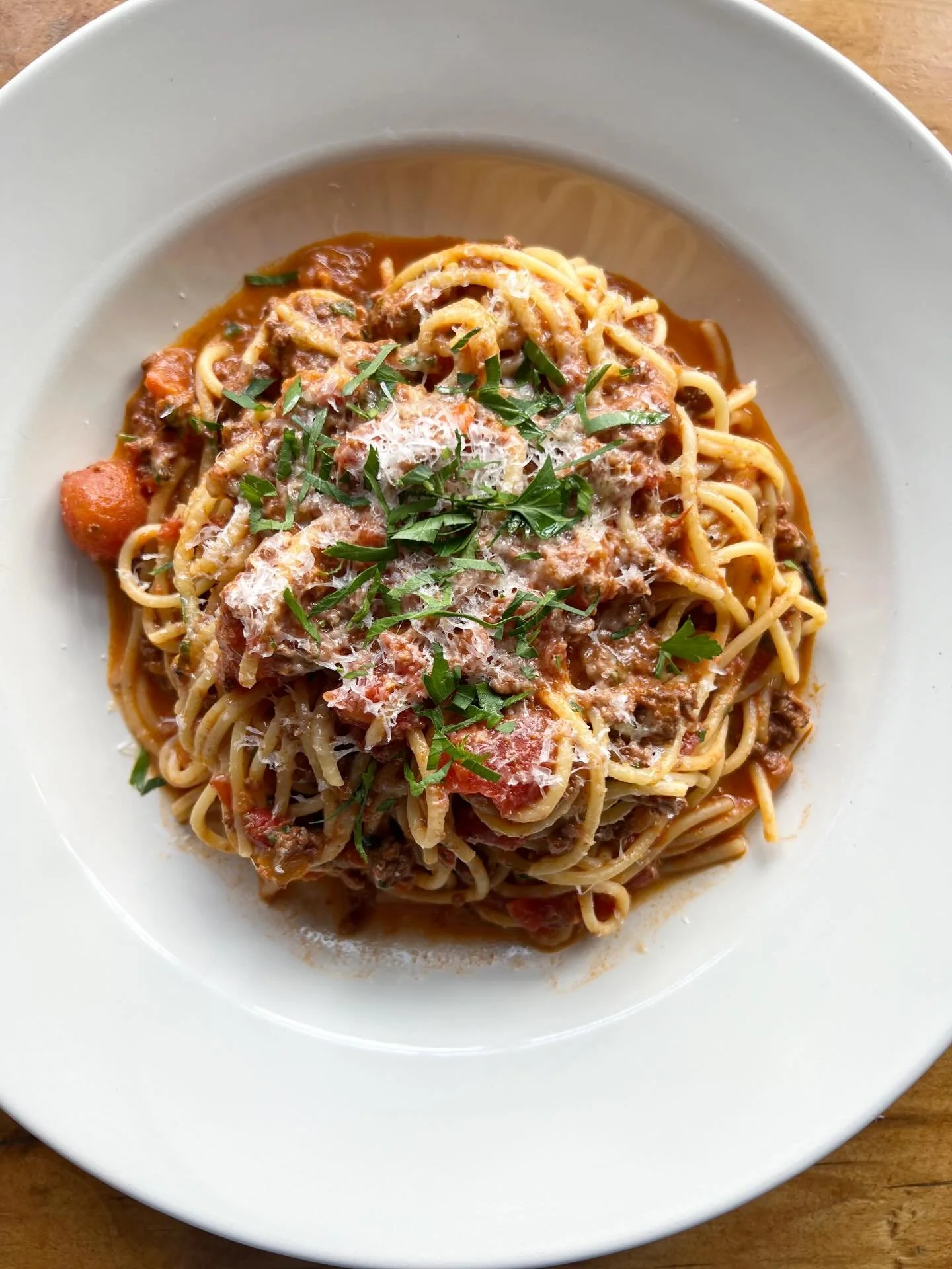 Portions so big - you can take some home with you to prepare for the ❄️ ahead. Join us for dinner tonight and stay warm!

Buon apetito! Reservations on our website or Tock. Walk ins welcome!