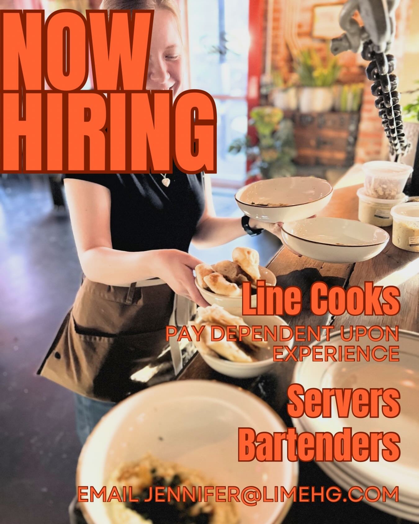 Now hiring! Email your resume to jennifer@limehg.com to join our amazing team!