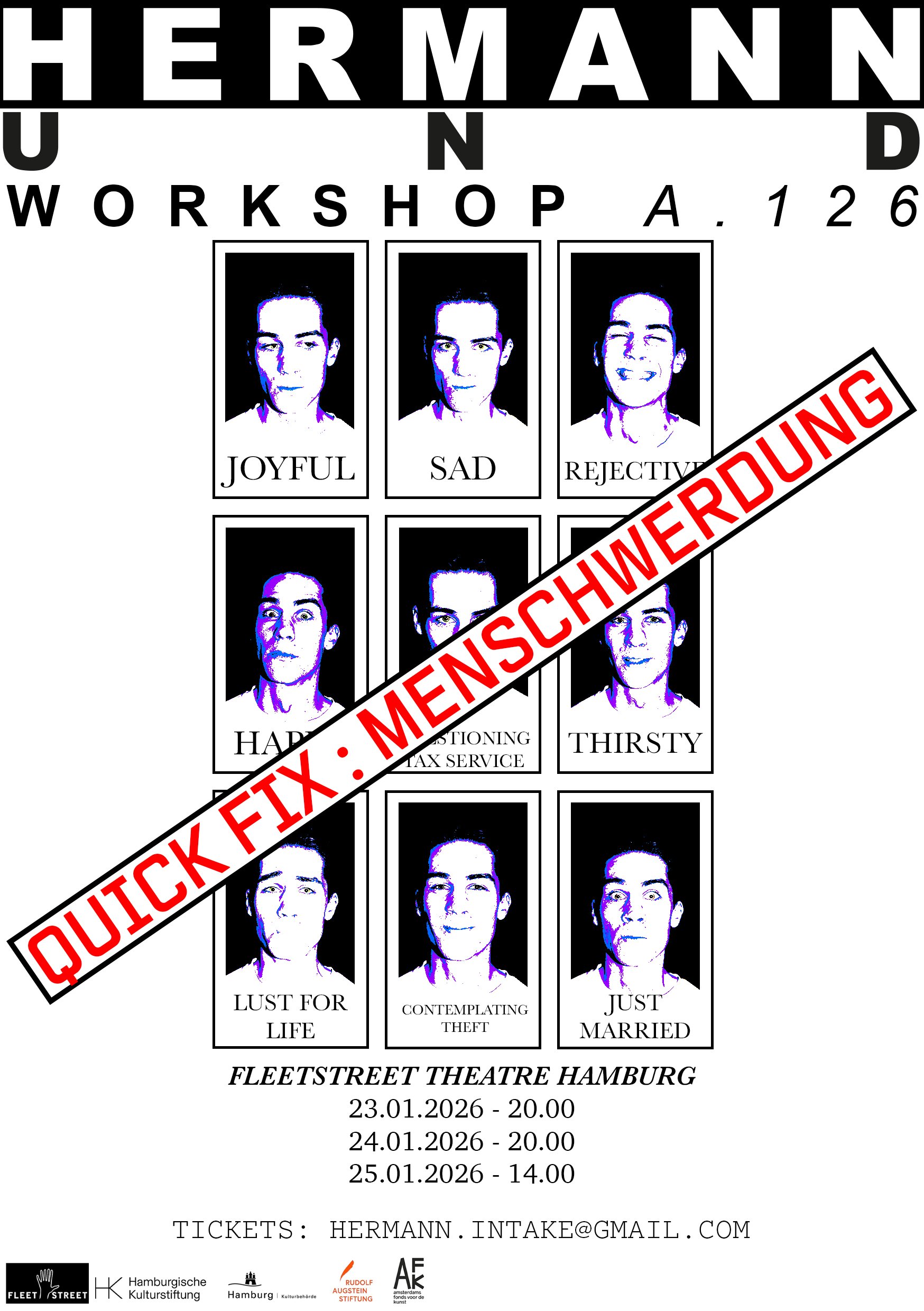 COMING UP: DE MENSWORDING