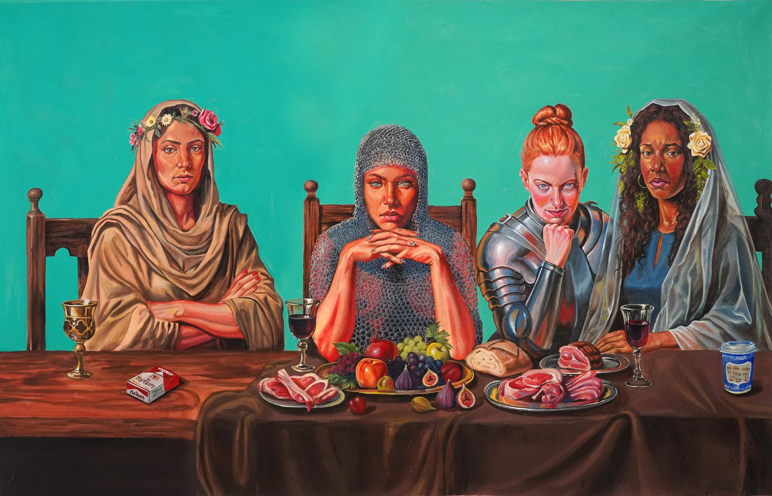 The Tribunal
Acrylic on Canvas
2026
