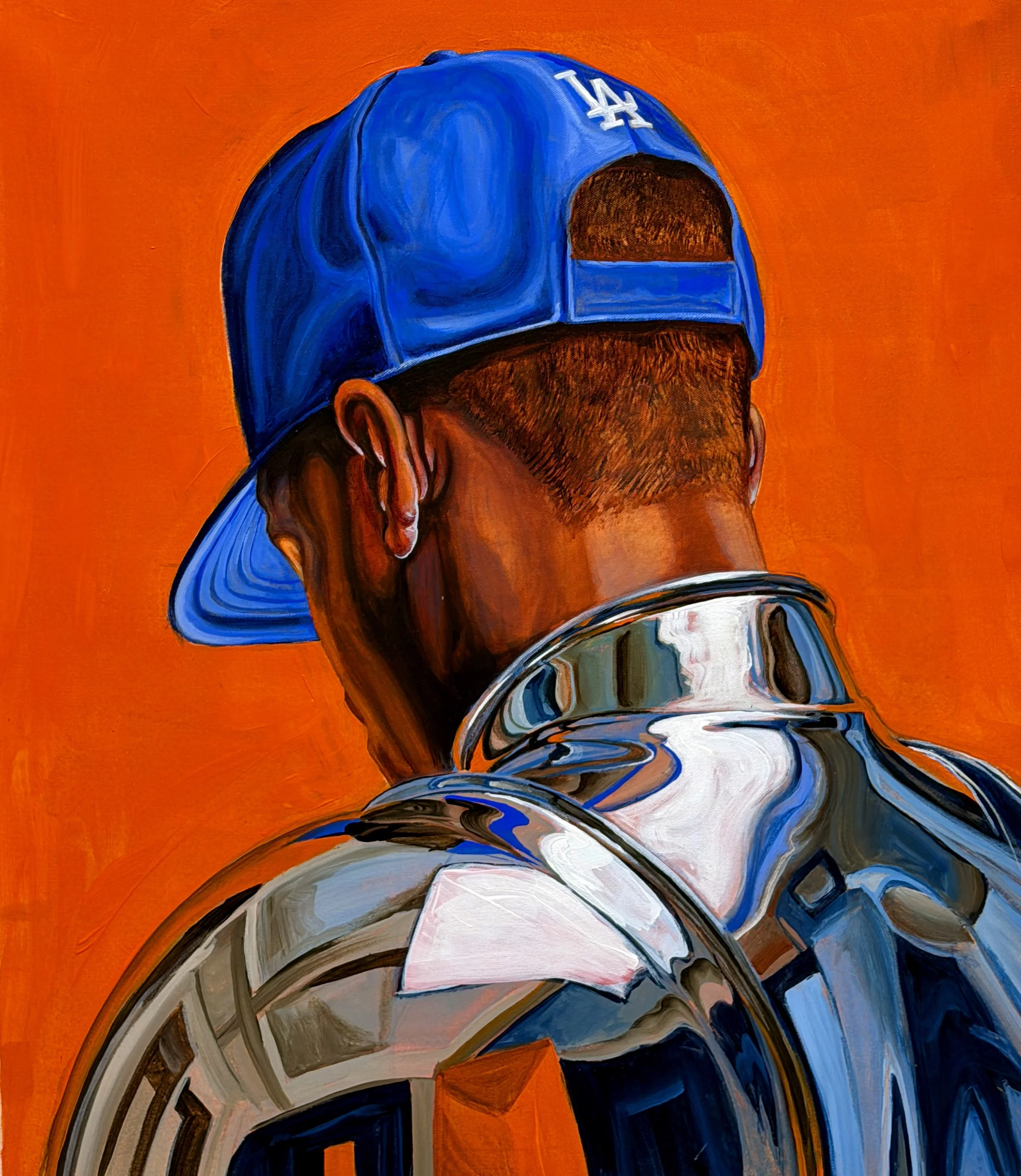 Sepulveda Sentinel
-Acrylic on Canvas
-2026