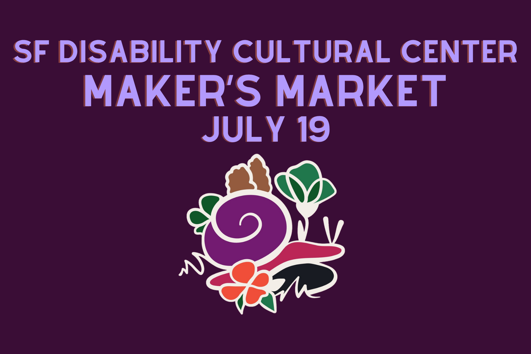 DCC Disability Pride Month Maker's Market