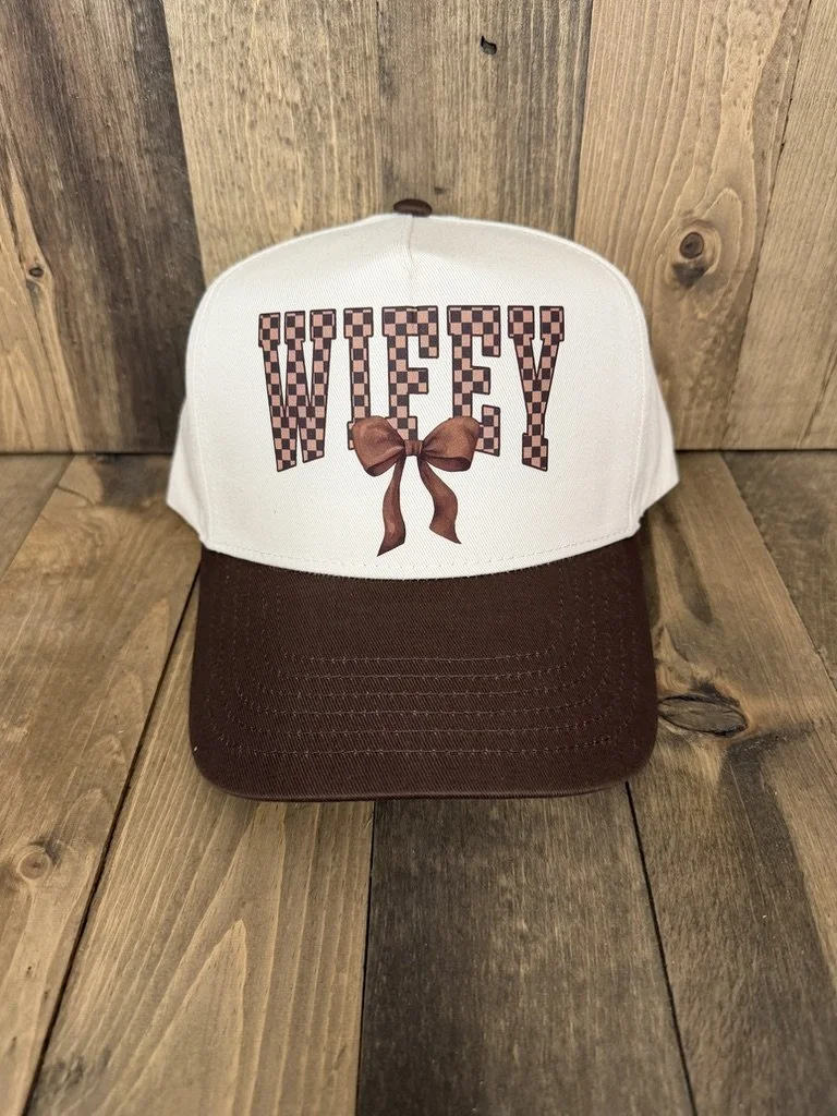 Wifey Bow Trucker Hat